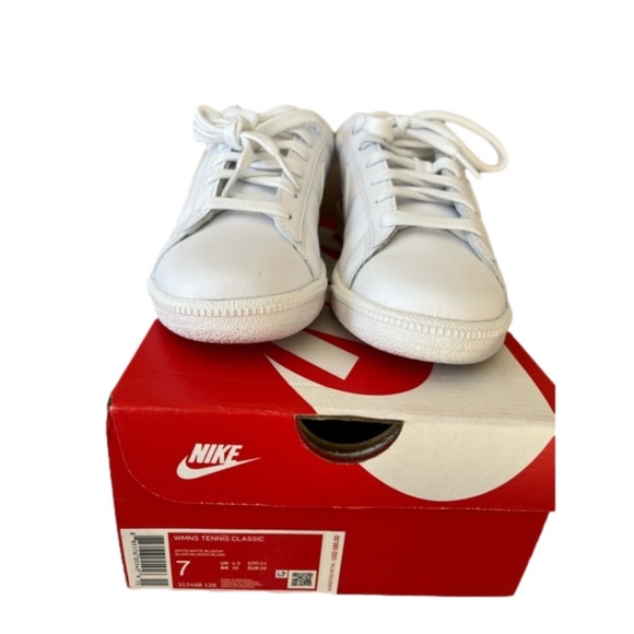 {Nike} White Canvas Classic Sneakers Size 7 NWOT - Picture 7 of 10